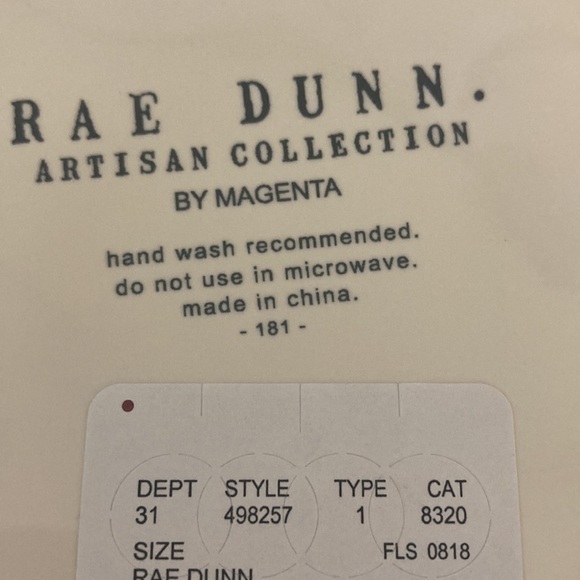 Rae Dunn Scarecrow Pumpkin Canister - Picture 5 of 8